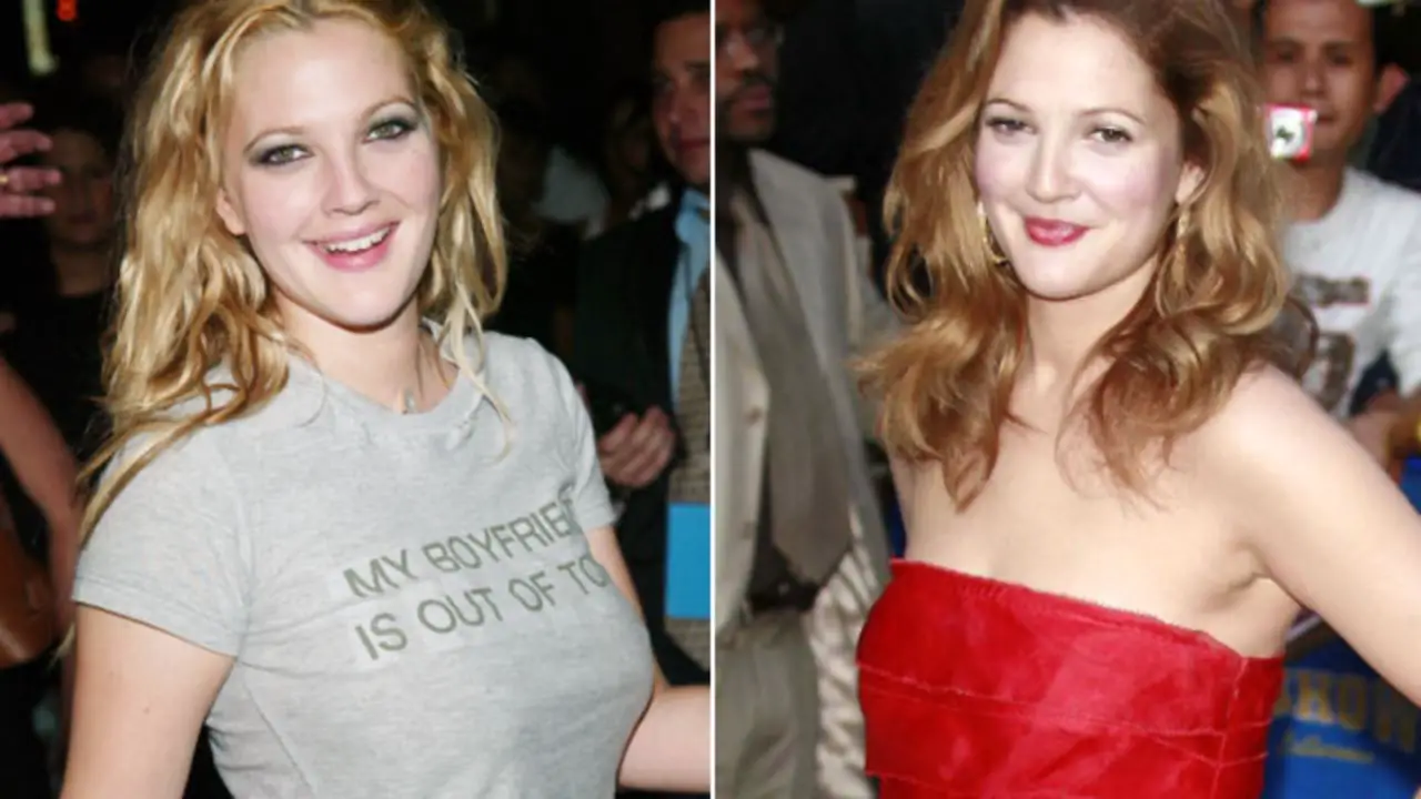 Drew Barrymore breast reduction 2023 netflixdeed.com