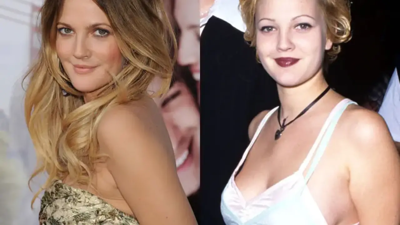 Drew Barrymore breast reduction netflixdeed.com