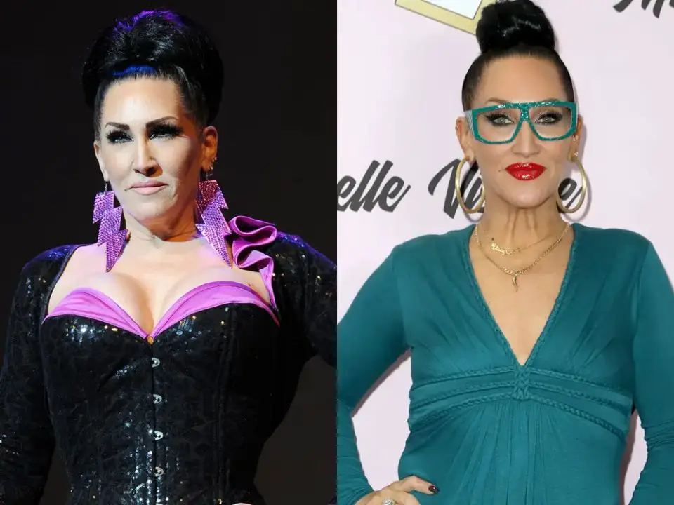 Michelle Visage before and after breast reduction. netflixdeed.com