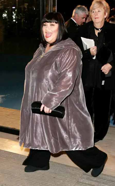 Dawn French before the weight loss. netflixdeed.com