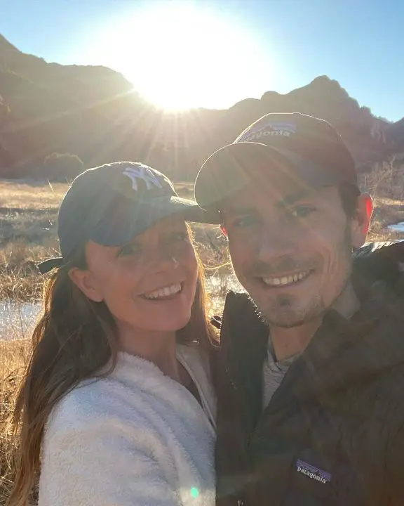 Rachel Boston with her husband Tolya Ashe. netflixdeed.com