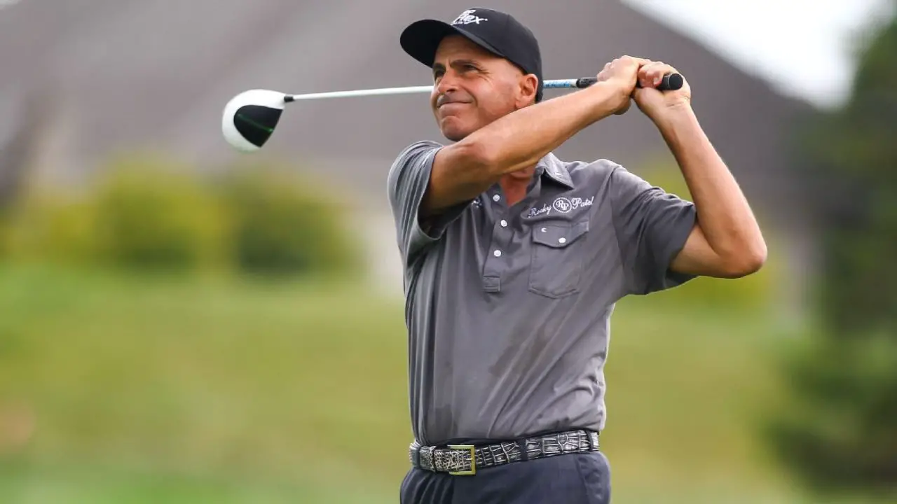 Rocco Mediate's weight loss is credited to his workout routine. netflixdeed.com